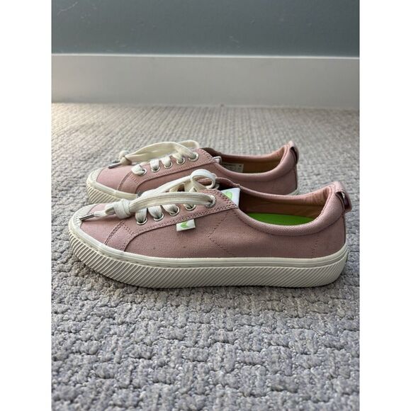Cariuma OCA Low Rose Pink Canvas Sneakers Women's 7.5‎ Men's 6 - Picture 2 of 8